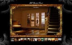 downstairs