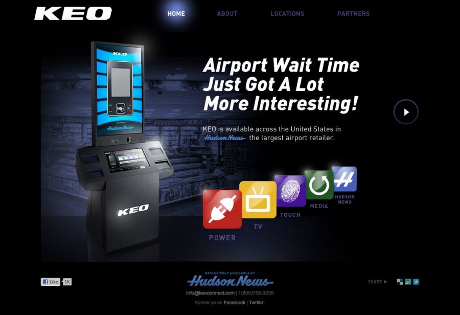 home page