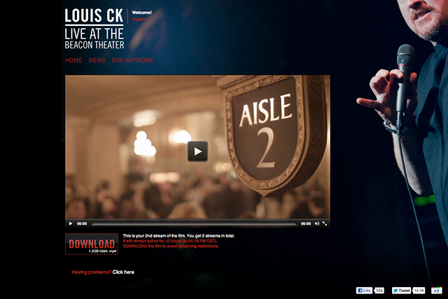 beacon theater streaming page