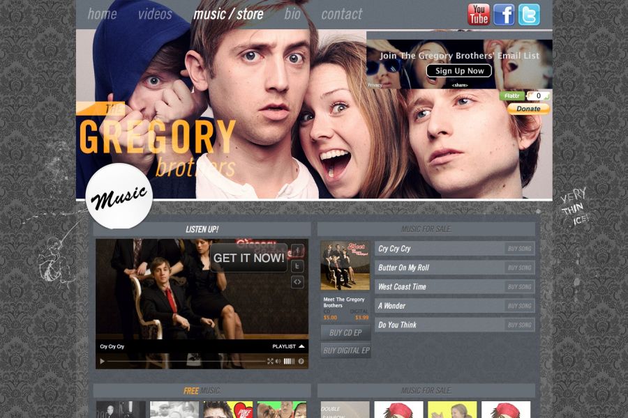 music page