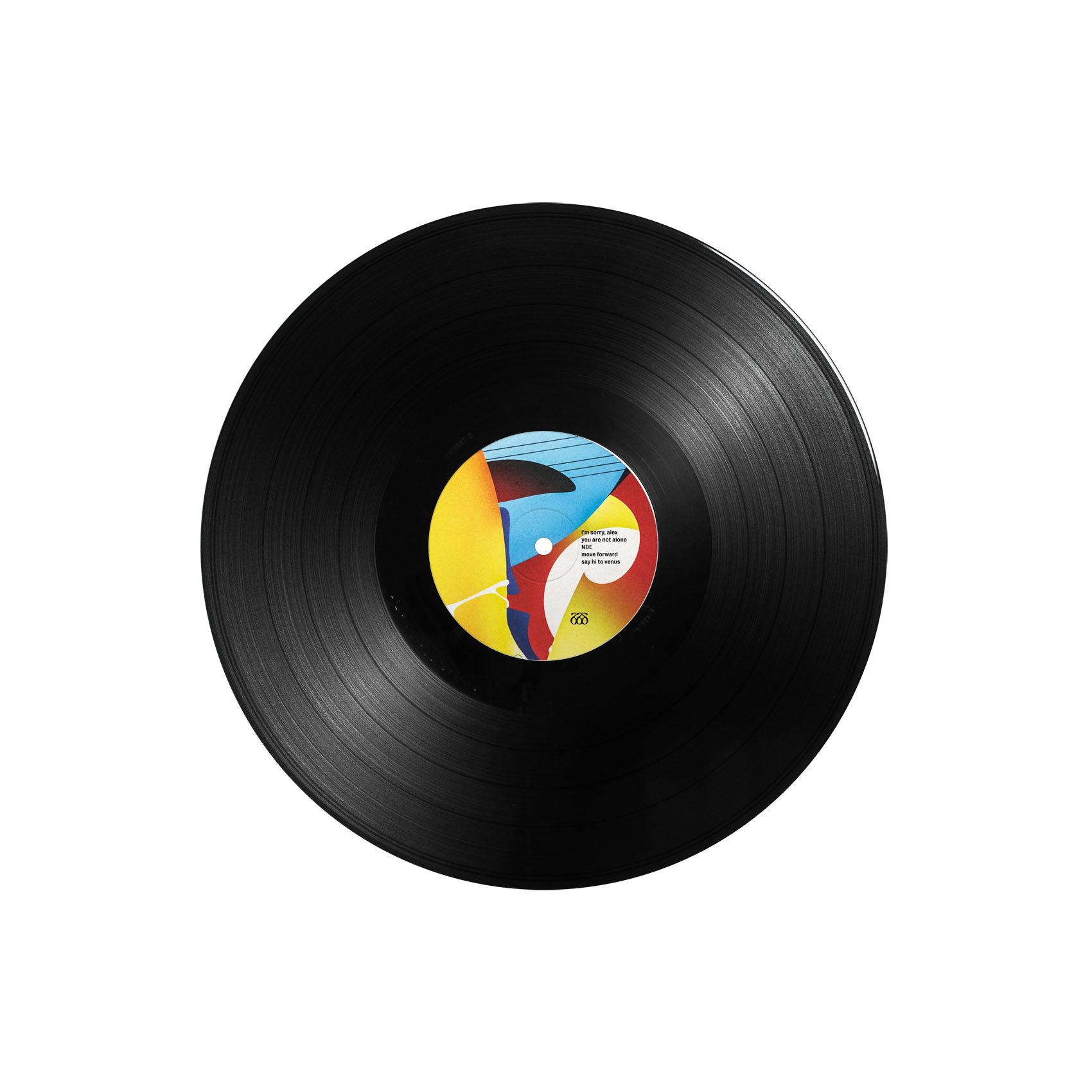 vinyl label B