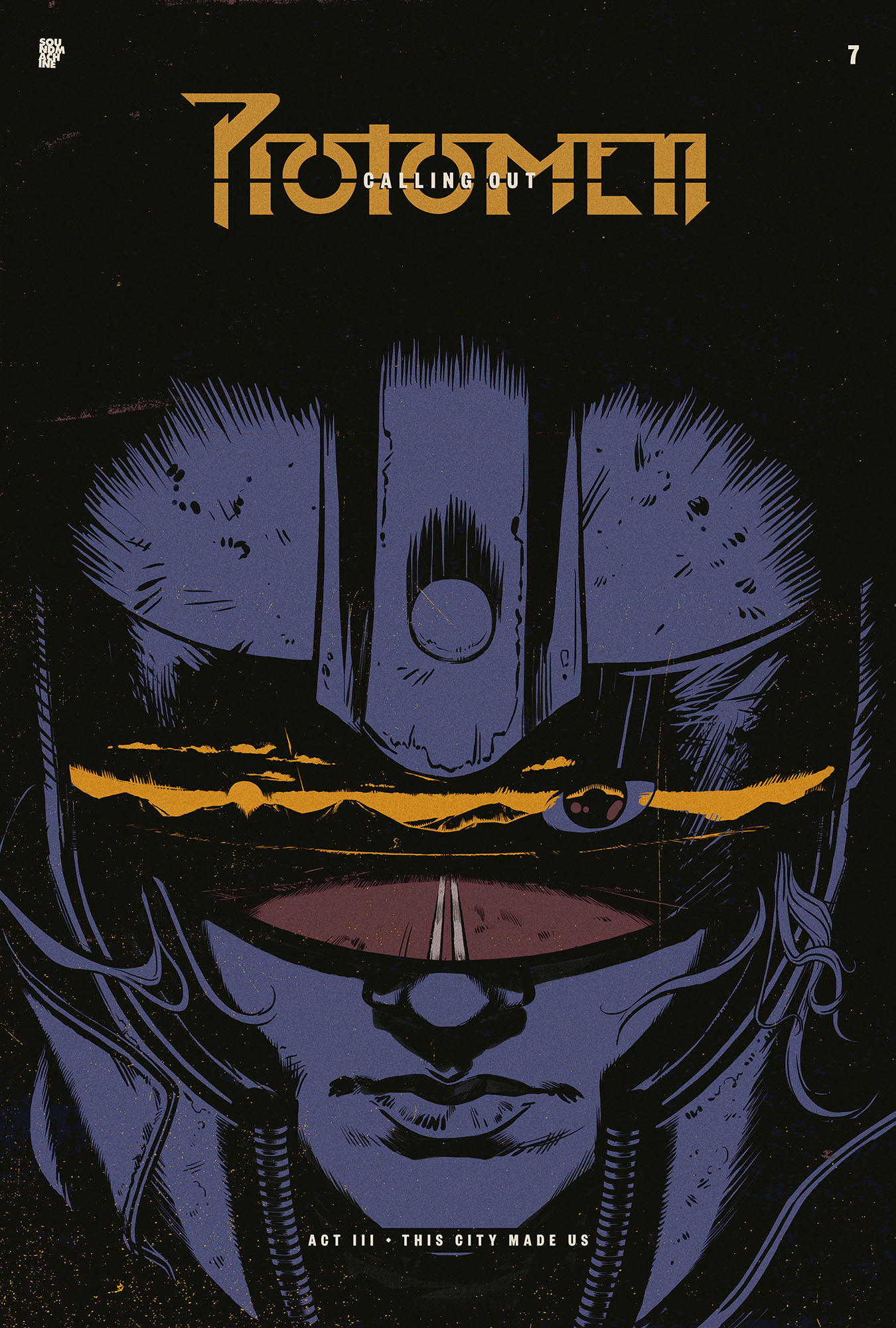 calling out poster