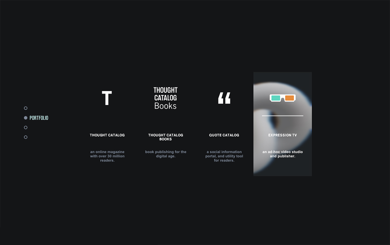 portfolio section